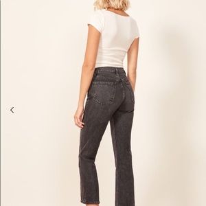 Reformation kick flare jeans